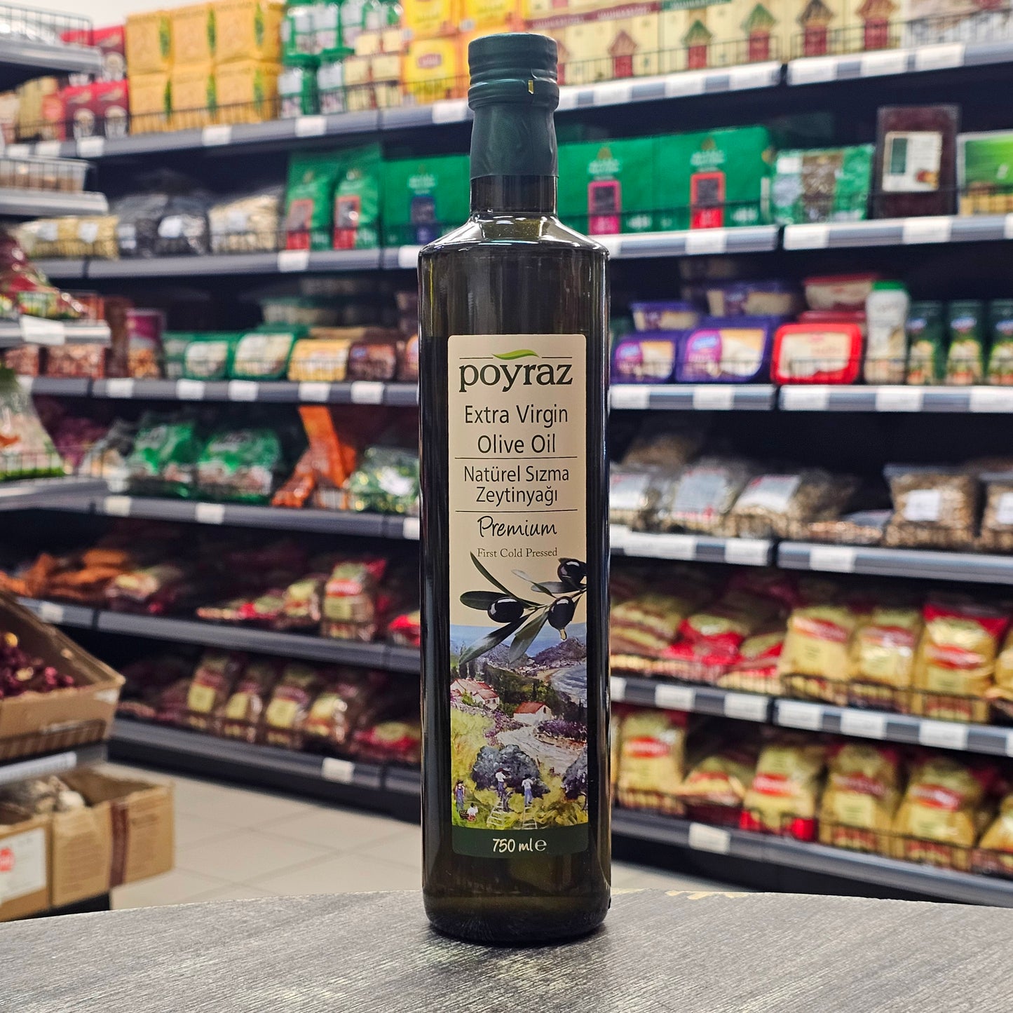 Poyraz Extra Virgin Olive Oil - Premium First Cold Pressed 750ml