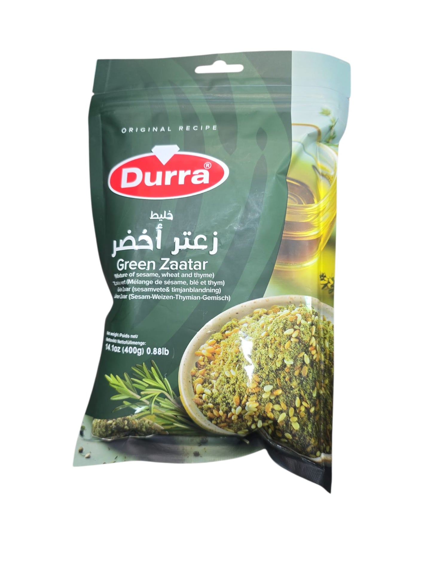 durra green zaatar 400g - Middle Eastern Market