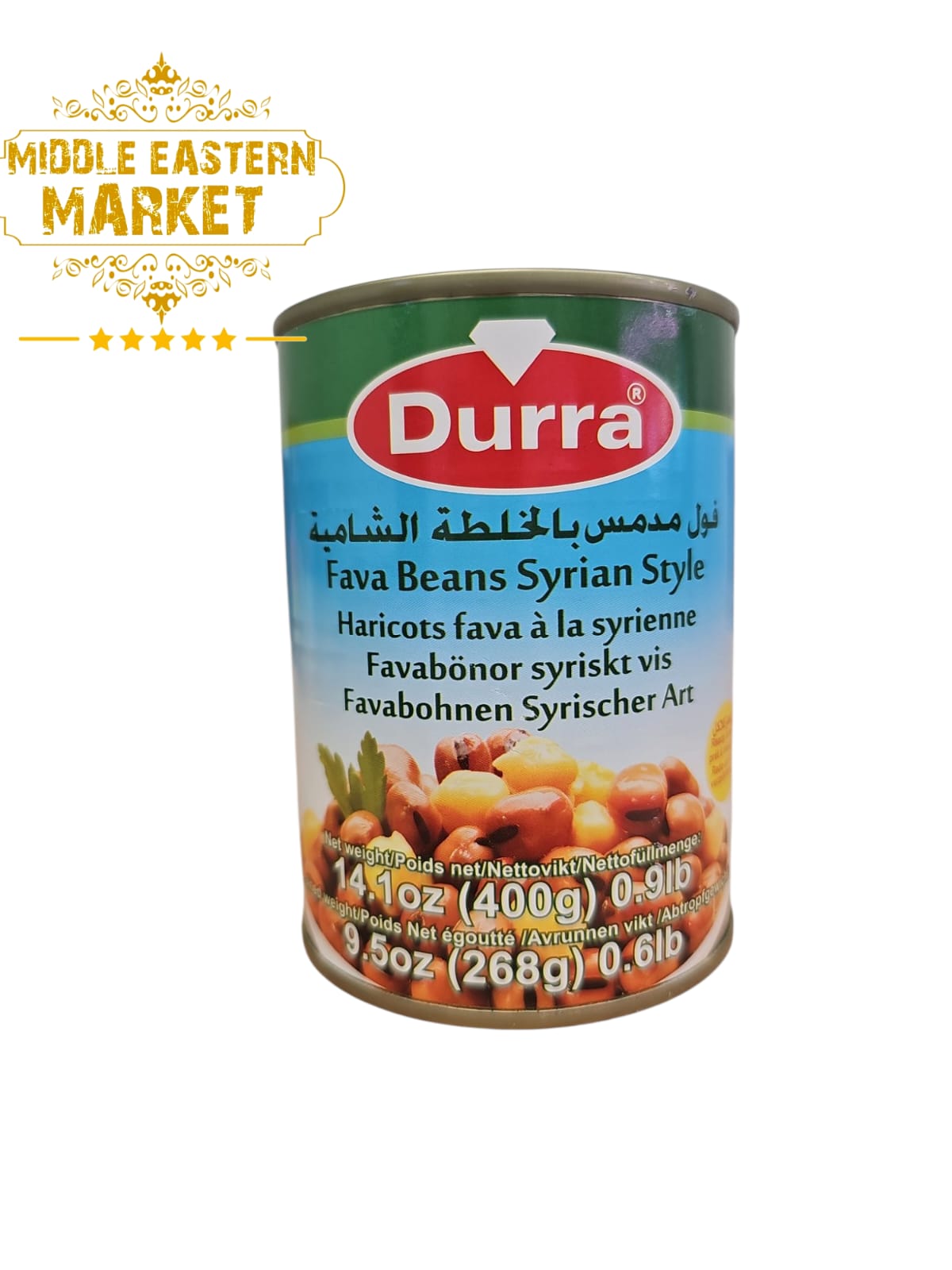 Durra Fava Beans With Chickpeas 400g