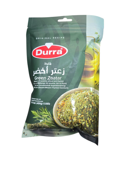 durra green zaatar 400g - Middle Eastern Market 
