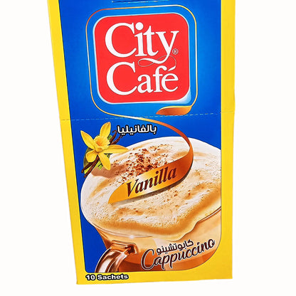 City Cafe Cappuccino vanilla *10