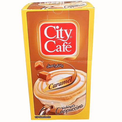 City Cafe Cappuccino caramel *10